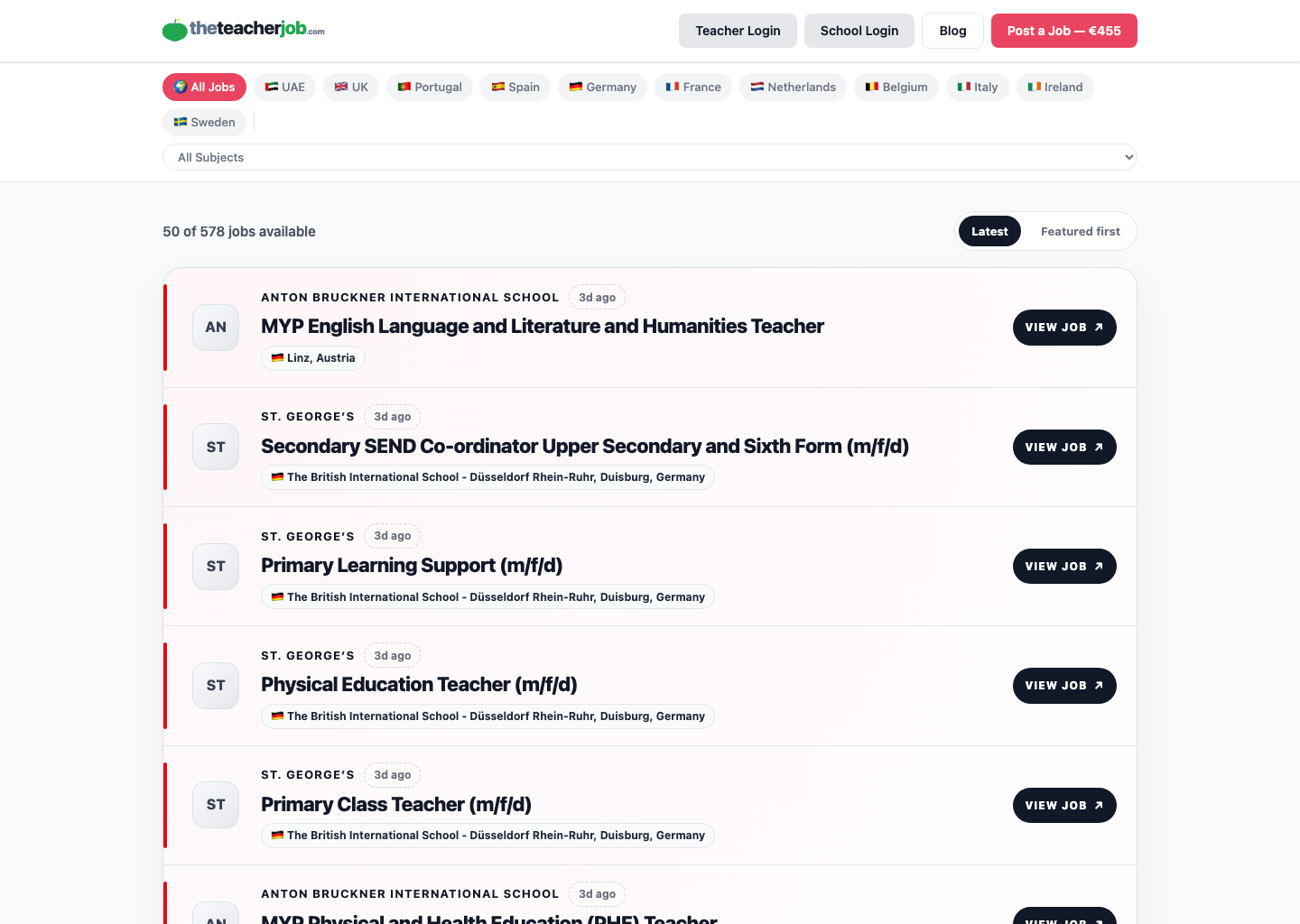 TheTeacherJob screenshot